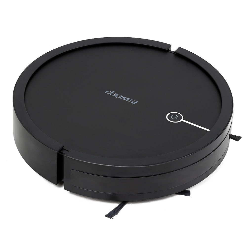 ISWEEP 2000Pa Smart Robot Vacuum Cleaner Max Power Suction With Remote Control Self-Charging Robot Vacuum For Home Brushes Gift