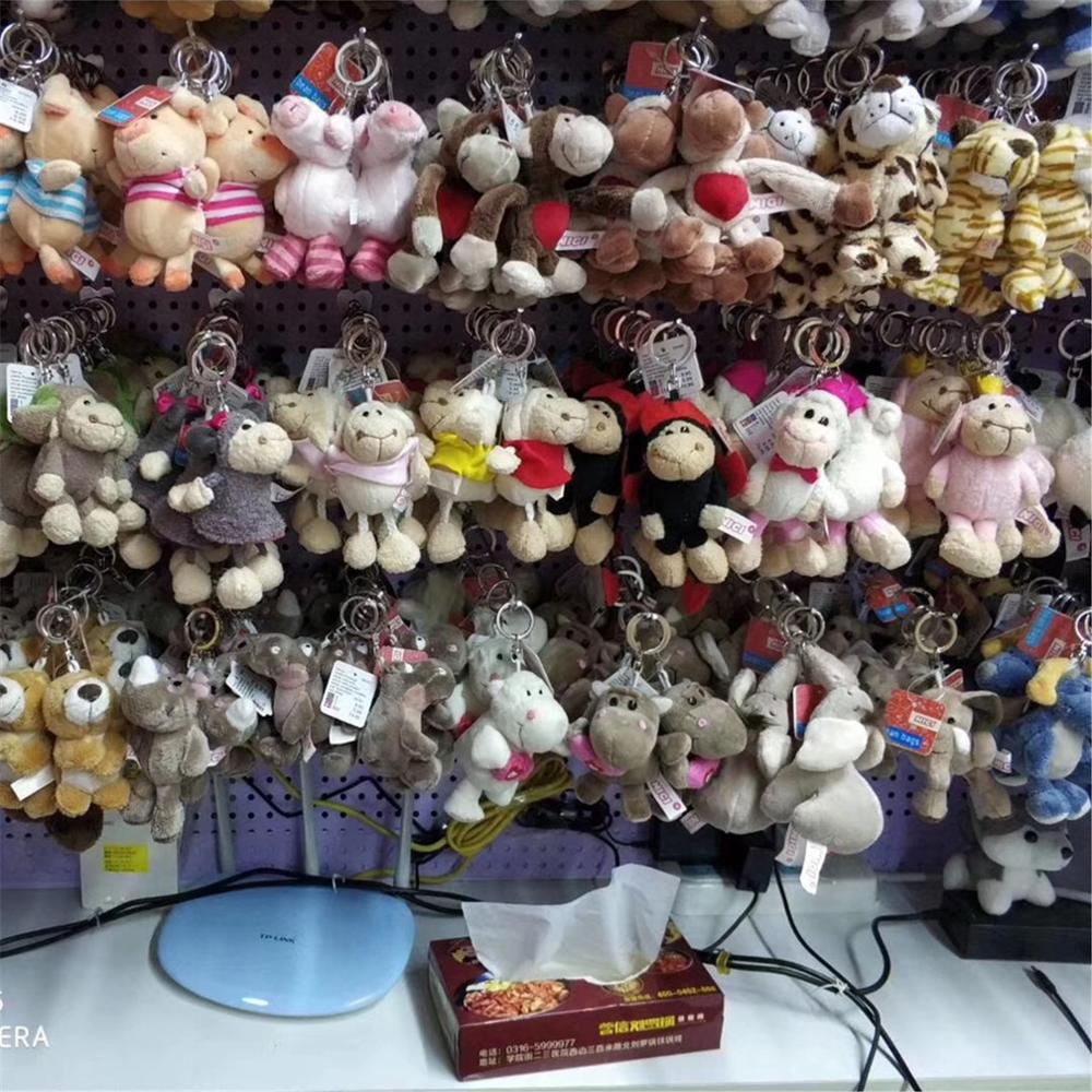 200 Pcs At Random Shipping Cute Soft Animals Fridge  Baby Kids Learning  Keyring Toys Party Gift magnets home decor decorative