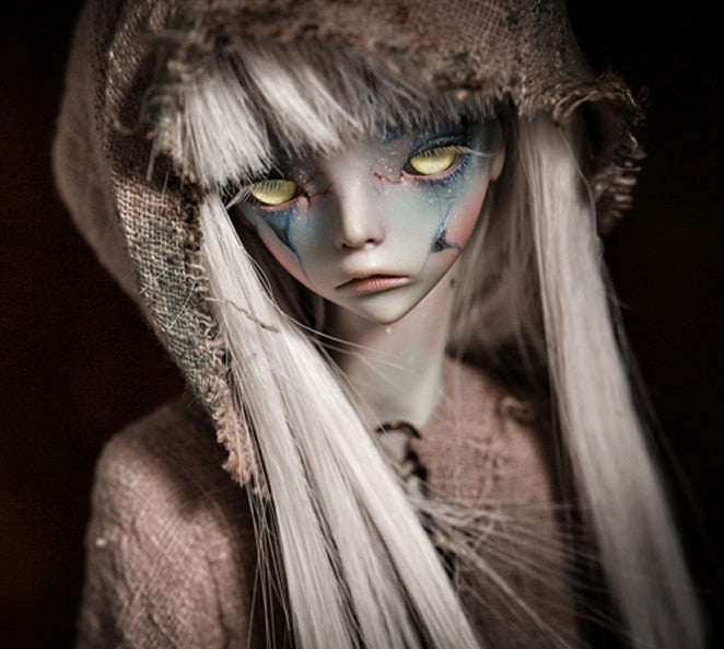 1/4 bjd The Hermit The Hermit Ix Doll BJD/SD Fashion model LOVELY Doll For Baby Girl Birthday Gift Free random eyes toys