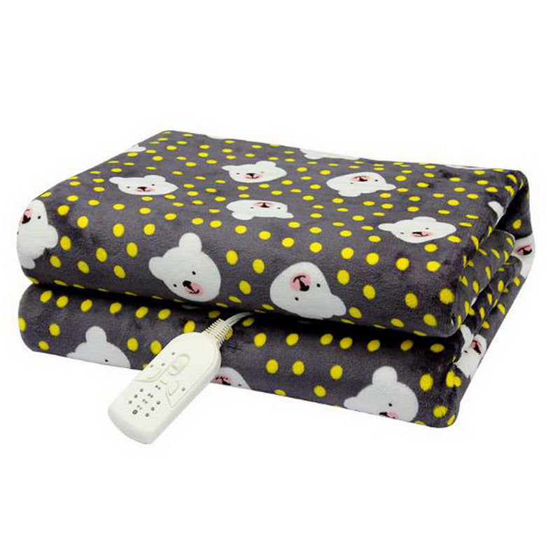 110633/Comfortable cashmere double control electric blanket / three electric mattress safe waterproof/Random Color