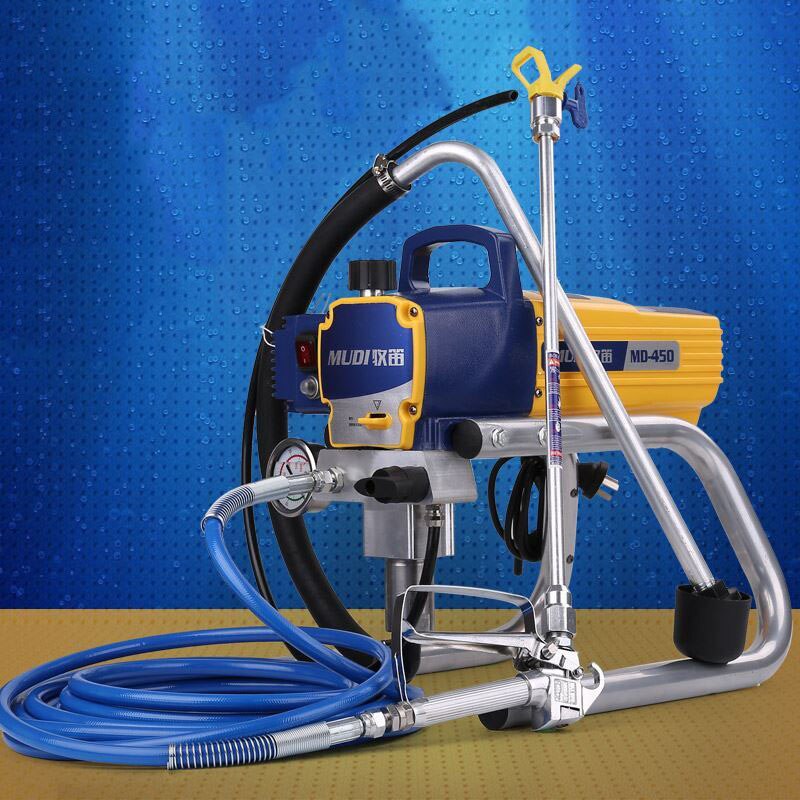 NEW Electric Spray Gun High-pressure Airless Spraying Paint Sprayer Spray Gun(Color Random Sent)