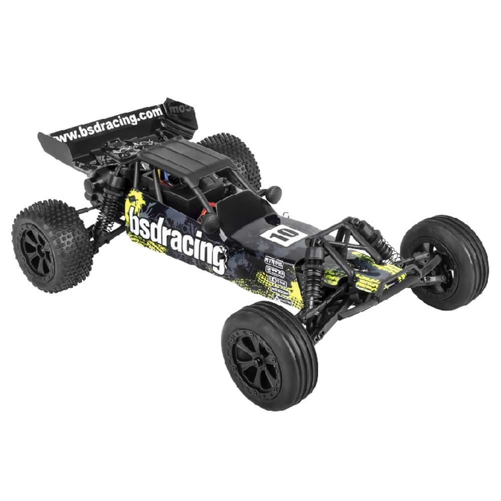 BSD Racing CR-709T 1/10 2.4G 2WD 45km/h Brushed Rc Car EP Off-Road Baja Truck RTR Toy Random Color Vehicle Toys For Kids Gifts