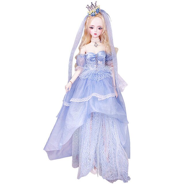 BJD Doll 62 CM 1/3 Body Joint Dolls Toys DIY Model Doll For Makeup High Quality Resin Doll Toys Children Gift Free Random Eye