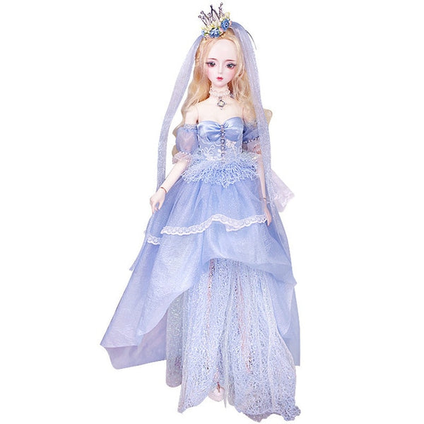 BJD Doll 62 CM 1/3 Body Joint Dolls Toys DIY Model Doll For Makeup High Quality Resin Doll Toys Children Gift Free Random Eye