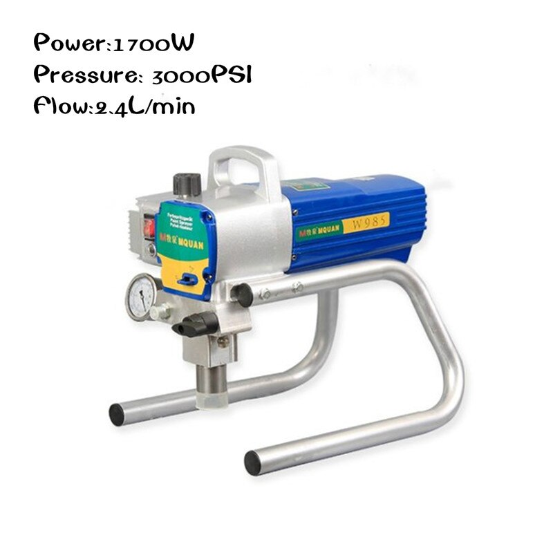 985 High Pressure Electric Spraying Machine Professional Airless Spray Gun(Color Random)