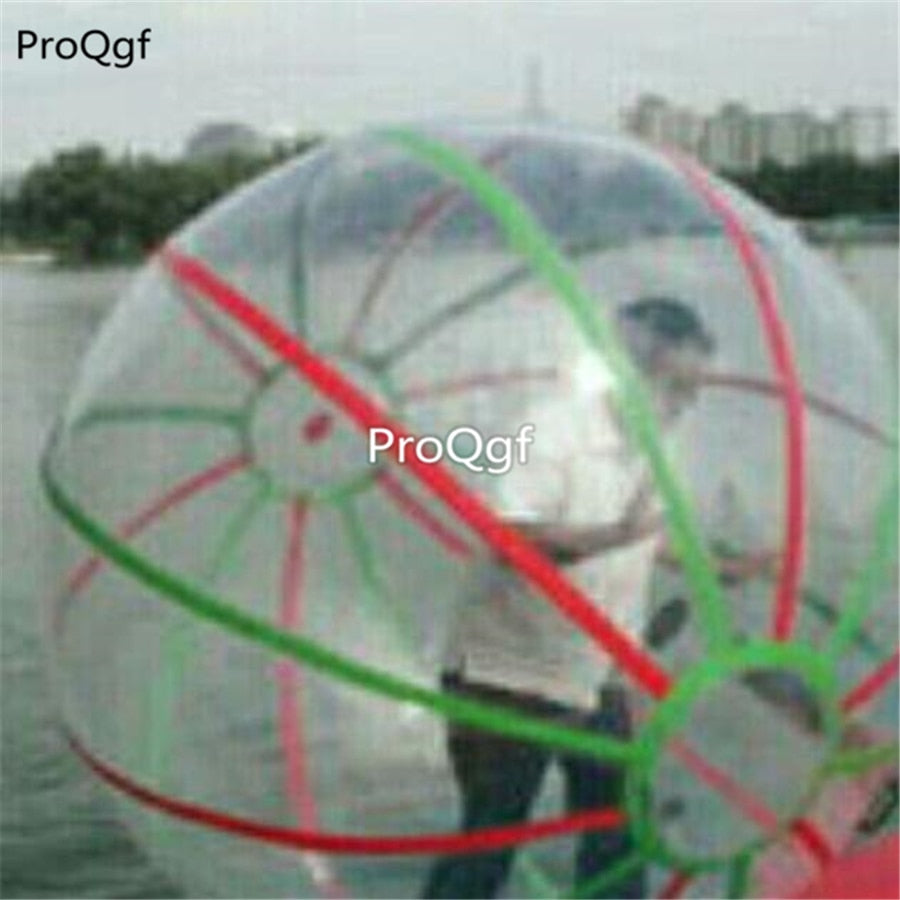 Ngryise 1Pcs A Set 2meter inflatable water running interesting ball random color