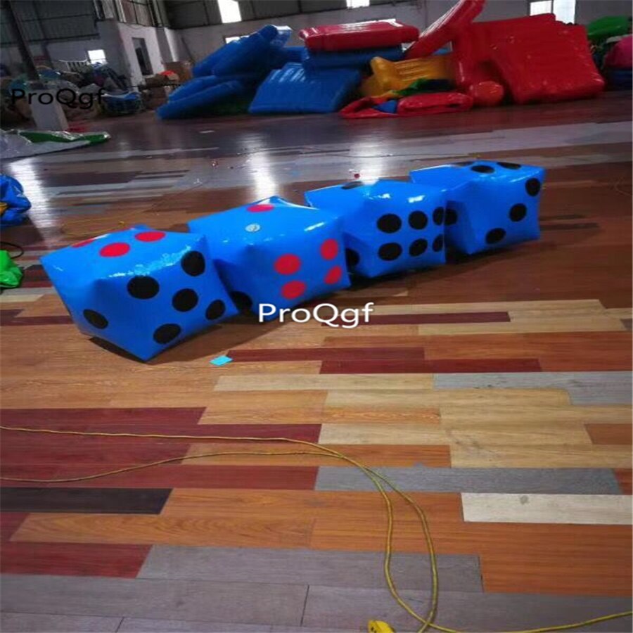 Ngryise 1Pcs A Set inflatable dice stool random color