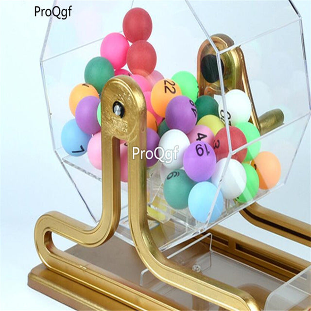 Ngryise 1Pcs A Set Party Use Lottery Machine 37*35cm with 20pcs random color ball