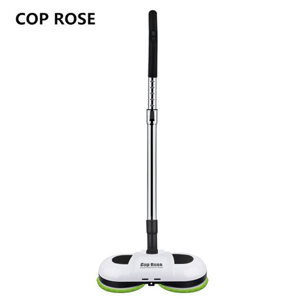 Women Gift F528A Wireless Electric Mop with Waxing ,Wet Dry Cleaning ,Water Spay,Mopping Robot Non-Vacuum Cleaner, LED Light