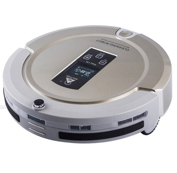 Robot Vacuum Cleaner Wireless Cleaning Multi-functional Sweeper Ultrasonic Wall 2 Rolling Brushes Colorful Mopping QQ5(EV01)