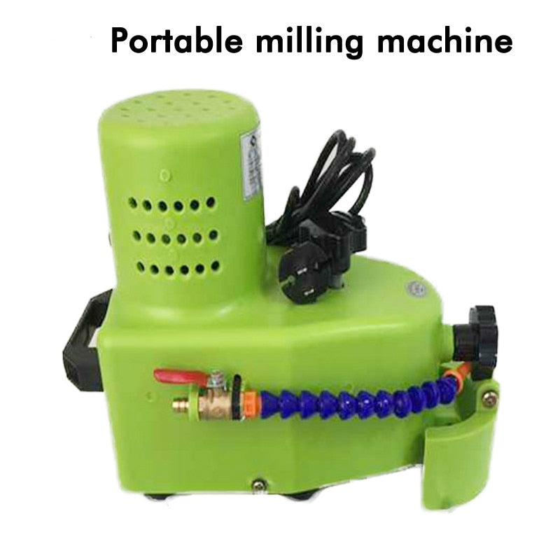 Small portable glass grinding machine can grinding glass straight edge, round edge, hypotenuse tile edging machine 1PC