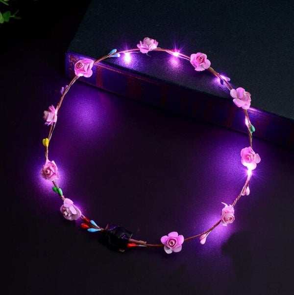 200PCS Creative Luminous Necklace Toys Party Light Up Flashing Cartoon Led Necklace Girls Baby Toy Gifts Light-up Toys Randomly