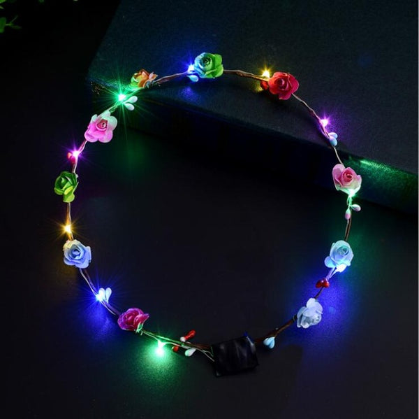 200PCS Creative Luminous Necklace Toys Party Light Up Flashing Cartoon Led Necklace Girls Baby Toy Gifts Light-up Toys Randomly