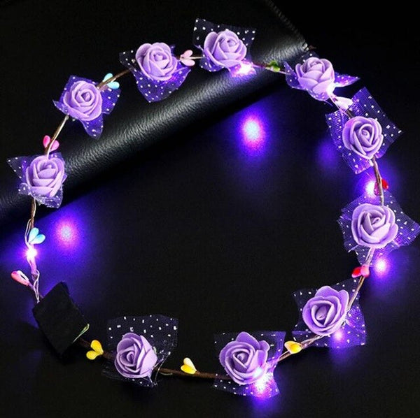 200PCS Creative Luminous Necklace Toys Party Light Up Flashing Cartoon Led Necklace Girls Baby Toy Gifts Light-up Toys Randomly