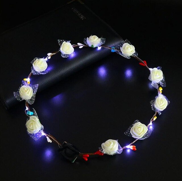 200PCS Creative Luminous Necklace Toys Party Light Up Flashing Cartoon Led Necklace Girls Baby Toy Gifts Light-up Toys Randomly