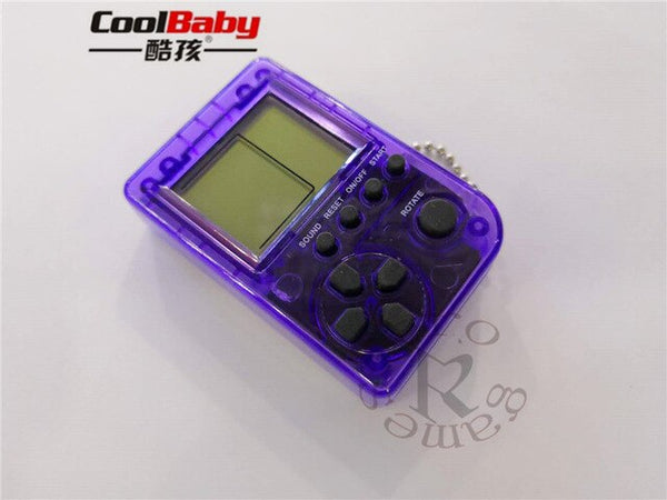 Portable Game Consoles Retro Mini Puzzle Children Russian Box Game Console Random Color LCD Players Educational Electronic Toys