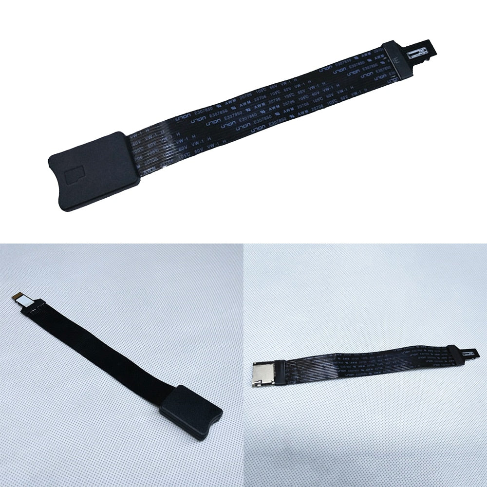25CM 48CM 62CM TF to micro SD card Flex Extension cable Extender Adapter reader car GPS mobile Color Random