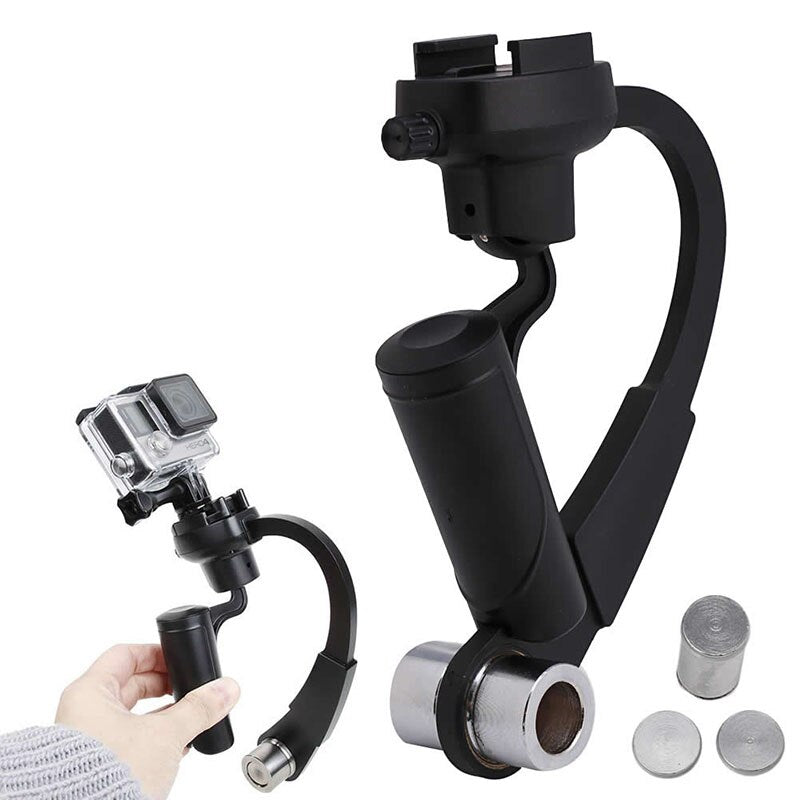 OOTDTY New 1Pc Handheld Video Stabilizer Steadicam Steadycam Hand Grip for Hero 4 3+ 3 2 Random color