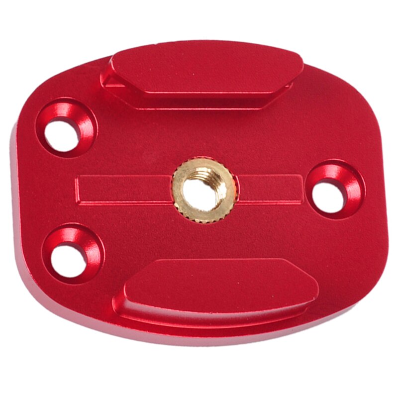 Hot Aluminum CNC Plate Buckle Monte 4 Hold For GoPro HD Hero 2 3 3+ 6 (random color)