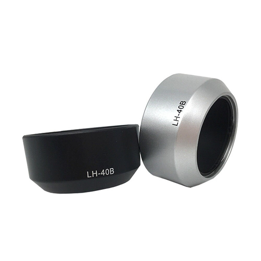 LH40B Camera Lens Hood Shade Eyeshade for Olympus LH-40B M.ZUIKO DIGITAL 45mm 1:1.8 Lens Hoods Sun Hood Sunshade Random Color