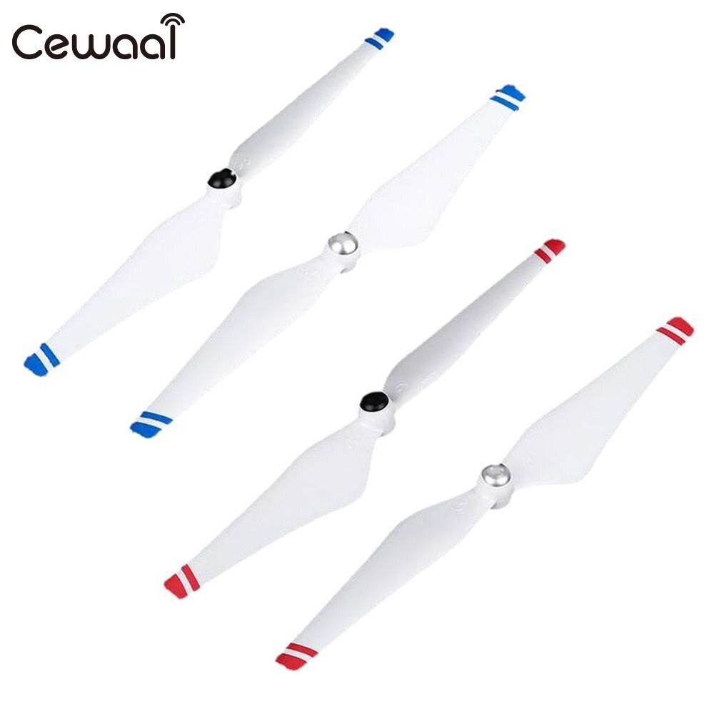 Cewaal 4pcs Quick Release 9450 Propellers Blades RC Drone Helicopter Replacement for DJI Phantom 3 Quadcopter Random Color